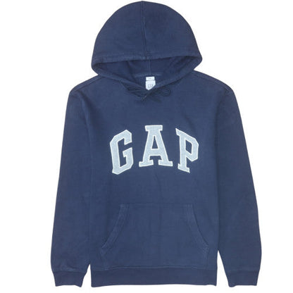 Mens UK Size M GAP Blue Pullover Hoodie