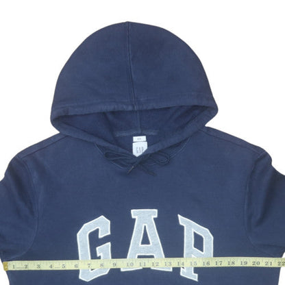 Mens UK Size M GAP Blue Pullover Hoodie