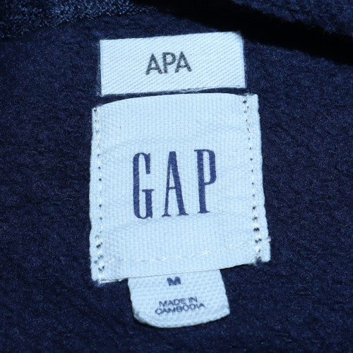 Mens UK Size M GAP Blue Pullover Hoodie