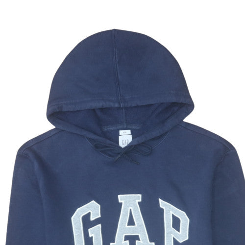 Mens UK Size M GAP Blue Pullover Hoodie
