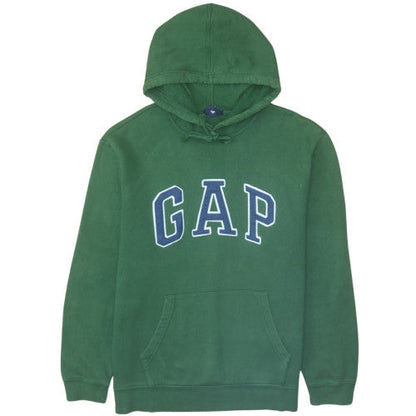 Mens UK Size L GAP Green Pullover Hoodie