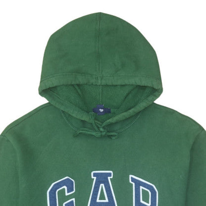 Mens UK Size L GAP Green Pullover Hoodie