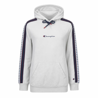 Mens UK Size M Champion White Pullover Hoodie