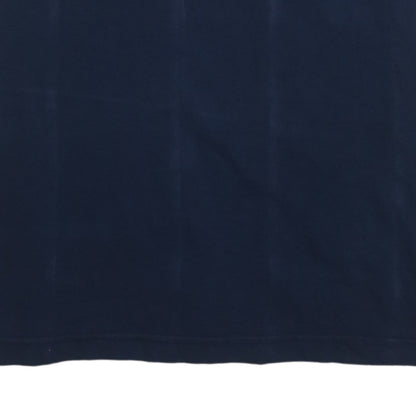 Nike Men's Blue Striped Short Sleeve Polo Shirt Size M