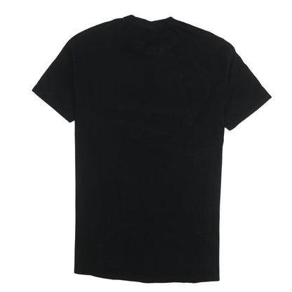 Puma Men's Black XS Crew Neck Short Sleeve Cotton T-Shirt