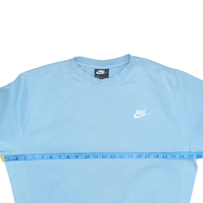 Mens UK Size S Nike Blue Pullover Sweatshirt