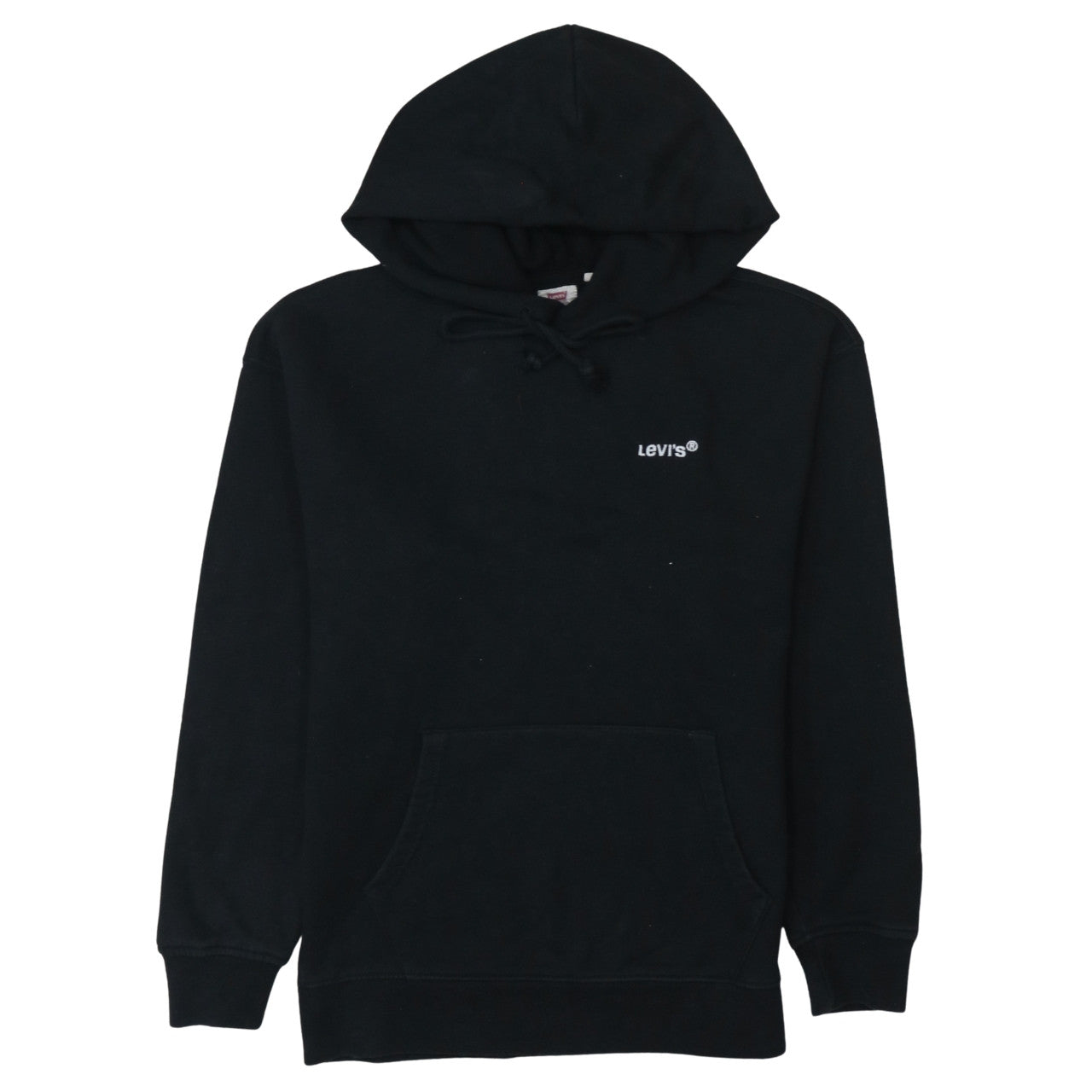 Mens UK Size XS Levi's Black Pullover Hoodie