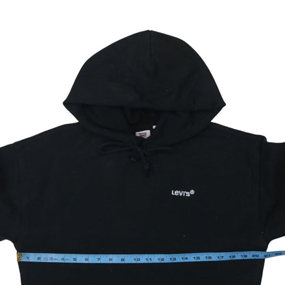 Mens UK Size XS Levi's Black Pullover Hoodie