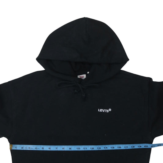 Mens UK Size XS Levi's Black Pullover Hoodie