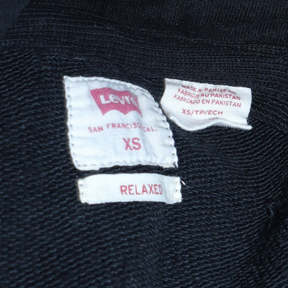 Mens UK Size XS Levi's Black Pullover Hoodie