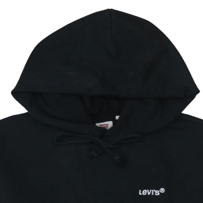 Mens UK Size XS Levi's Black Pullover Hoodie