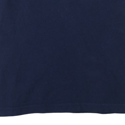 Timberland Men’s Blue Cotton Regular Fit Short Sleeve Polo Shirt S