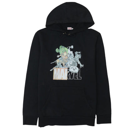 Mens UK Size XL Marvel Black Pullover Hoodie