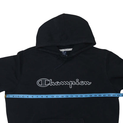 Mens UK Size XL Champion Black Pullover Hoodie