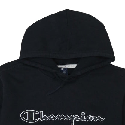 Mens UK Size XL Champion Black Pullover Hoodie