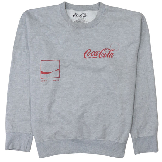 Womens UK Size L Coca-Cola Grey Pullover Sweatshirt