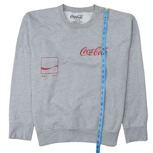 Womens UK Size L Coca-Cola Grey Pullover Sweatshirt