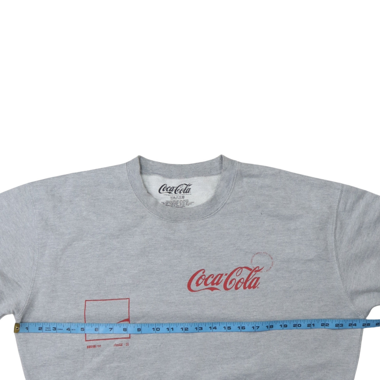 Womens UK Size L Coca-Cola Grey Pullover Sweatshirt