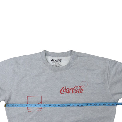 Womens UK Size L Coca-Cola Grey Pullover Sweatshirt