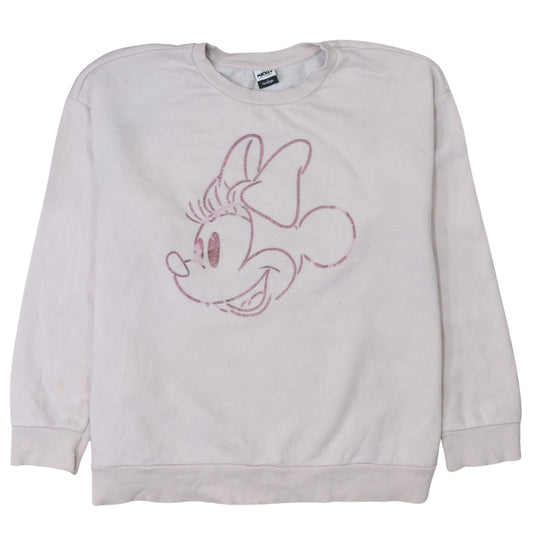Womens UK Size L George Pink Pullover Sweatshirt