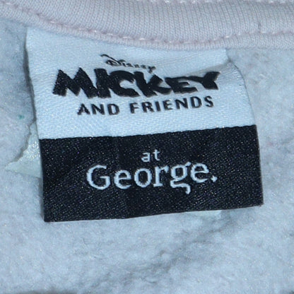 Womens UK Size L George Pink Pullover Sweatshirt