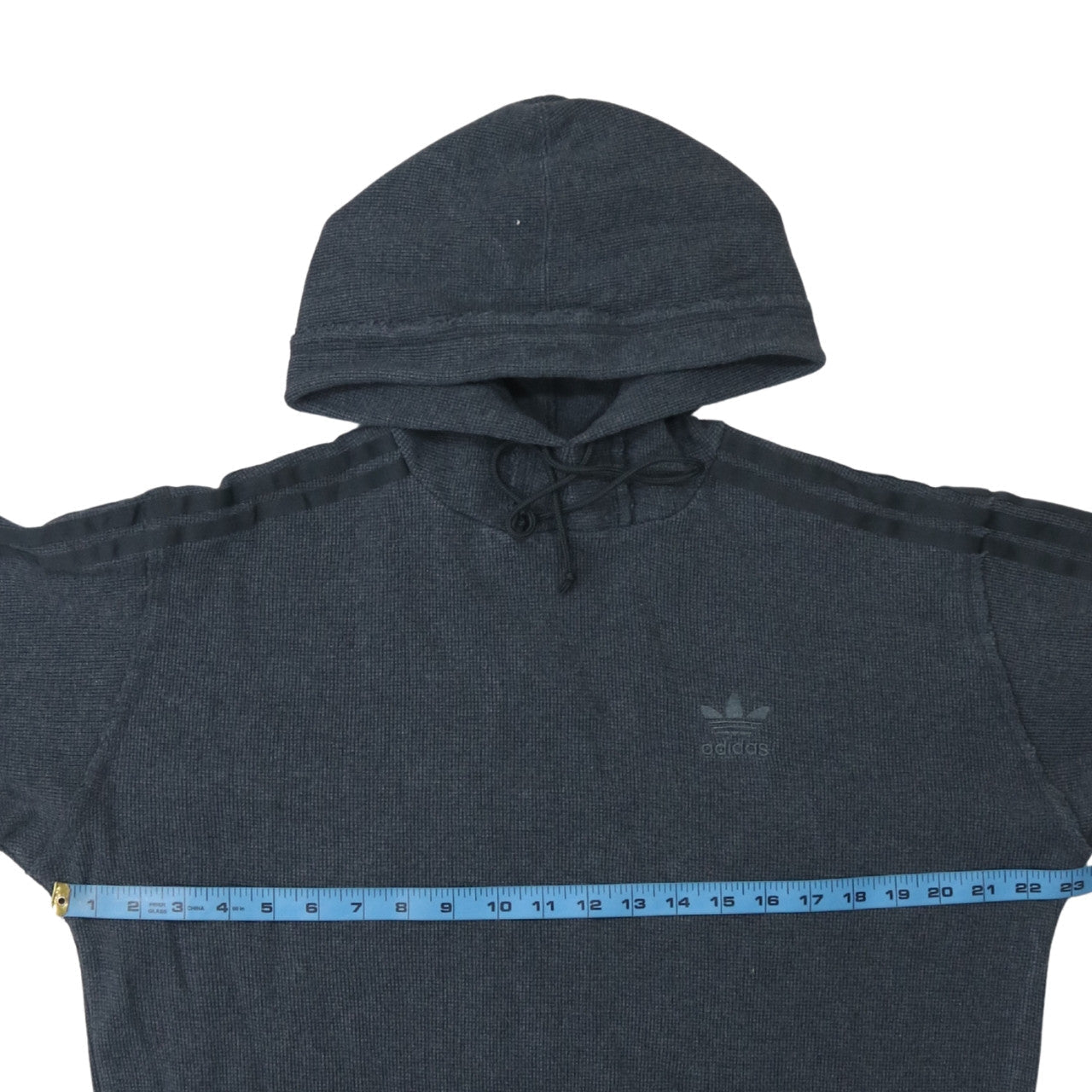 Mens UK Size L Adidas Grey Pullover Hoodie