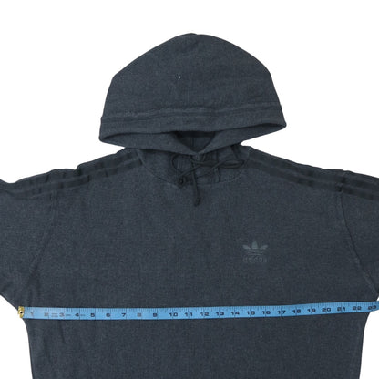 Mens UK Size L Adidas Grey Pullover Hoodie