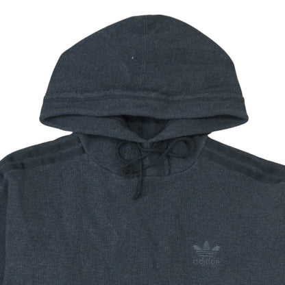 Mens UK Size L Adidas Grey Pullover Hoodie