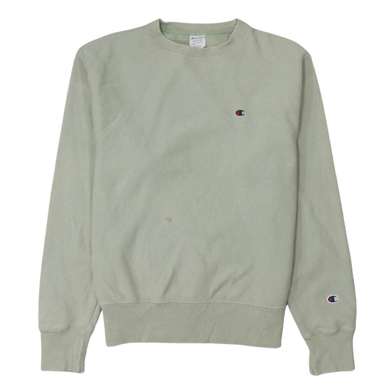 Mens UK Size M Champion Green Pullover Sweatshirt