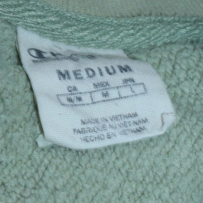 Mens UK Size M Champion Green Pullover Sweatshirt