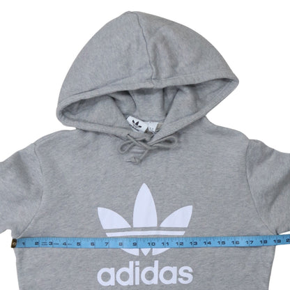 Mens UK Size XS adidas Grey Pullover Hoodie