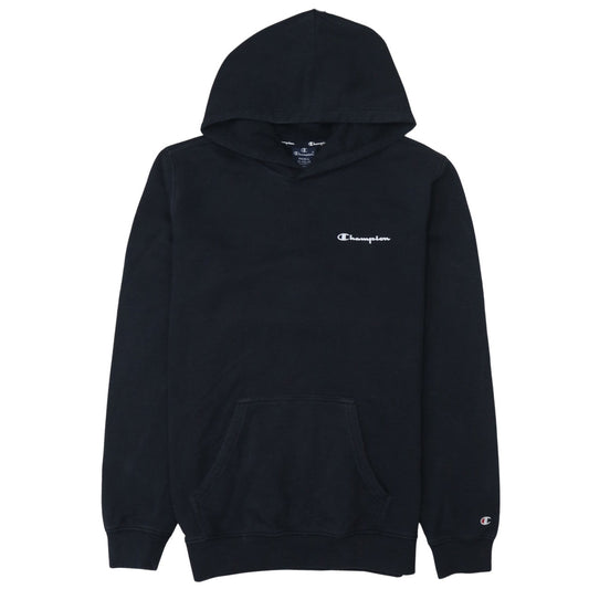 Mens UK Size S Champion Black Pullover Hoodie