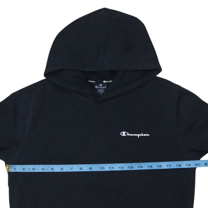 Mens UK Size S Champion Black Pullover Hoodie