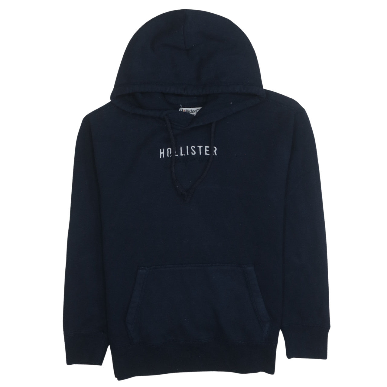 Mens UK Size XS Hollister Blue Pullover Hoodie