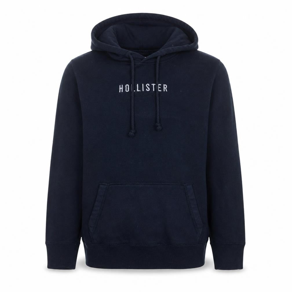 Mens UK Size XS Hollister Blue Pullover Hoodie