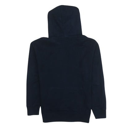 Mens UK Size XS Hollister Blue Pullover Hoodie