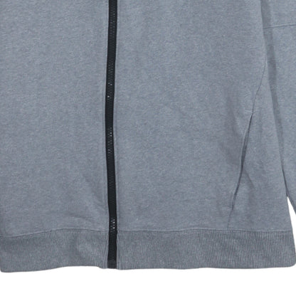 Teens UK Size L Under Armour Grey Full Zip Hoodie