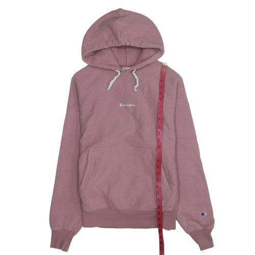 Womens UK Size S Champion Pink Pullover Hoodie