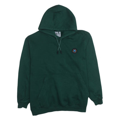 Mens UK Size 2XL Adidas Green Pullover Hoodie