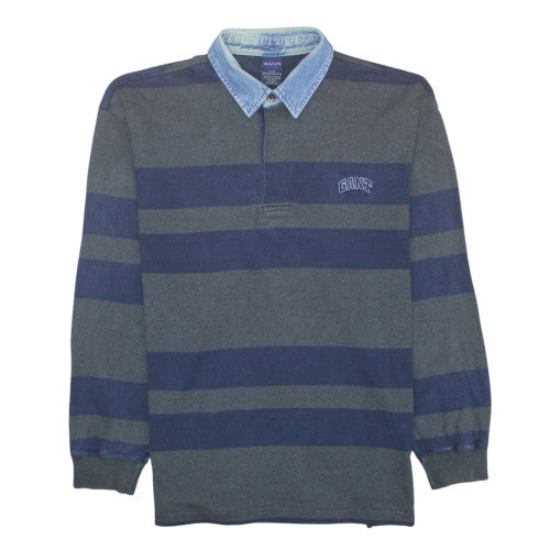Mens UK Size L GANT Blue Pullover Sweatshirt