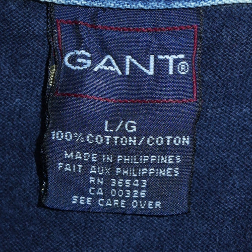 Mens UK Size L GANT Blue Pullover Sweatshirt