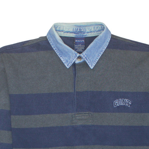 Mens UK Size L GANT Blue Pullover Sweatshirt
