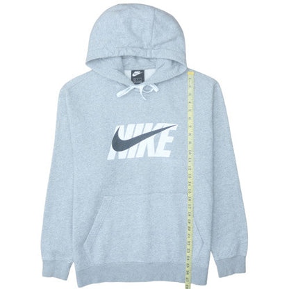 Mens UK Size L Nike Grey Pullover Hoodie