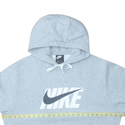 Mens UK Size L Nike Grey Pullover Hoodie
