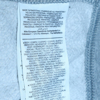 Mens UK Size L Nike Grey Pullover Hoodie