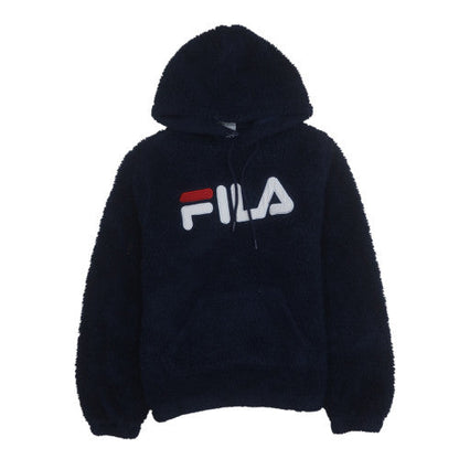 Mens UK Size M FILA Blue Pullover Hoodie