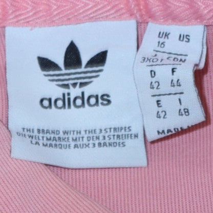 Womens UK Size 16 Adidas Pink Pullover Hoodie