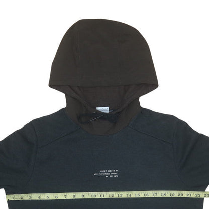 Mens UK Size M Nike Black Pullover Hoodie
