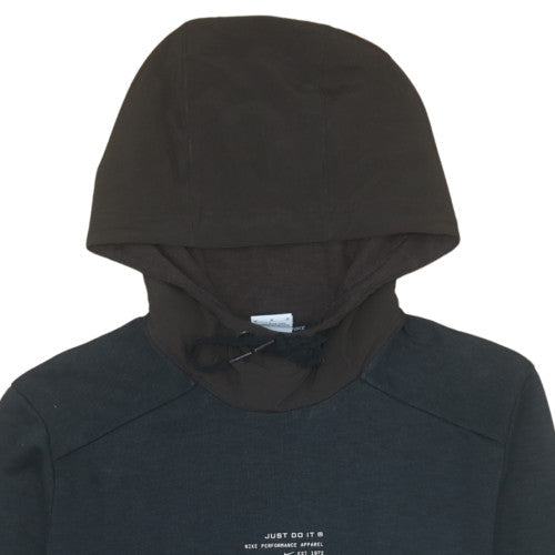 Mens UK Size M Nike Black Pullover Hoodie