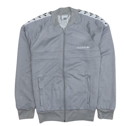 Mens UK Size S adidas Grey Full Zip Sweatshirt